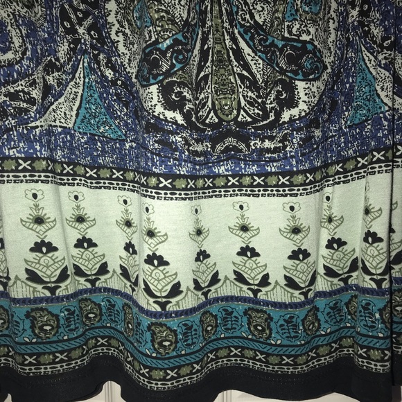 Black/ Blue Boho . Excellent Condition 🦋 - Picture 4 of 8